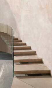 Venus Magma Cardozo flexible stone veneer on an interior wall