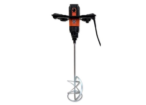 Electric paddle mixer for adhesive preparation
