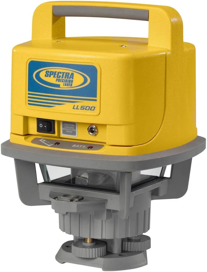 Laser level for flexible stone panel alignment